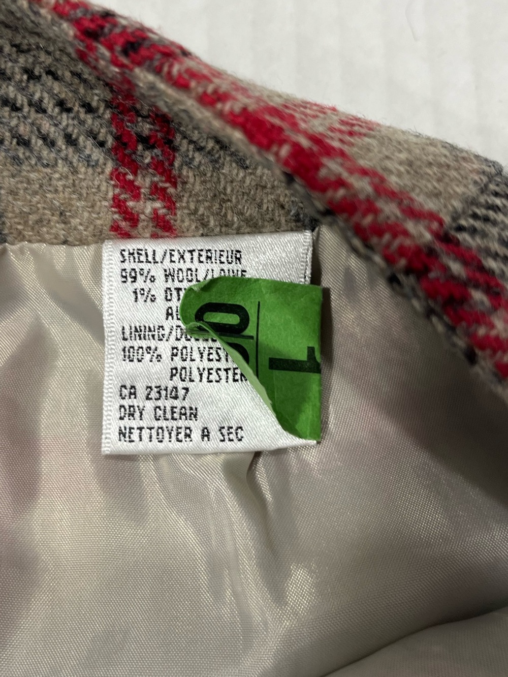 VINTAGE TALBOTS WRAP SKIRT - Picture 8 of 15